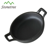 Frühstück Mini Round Cast Iron Sizzling Server